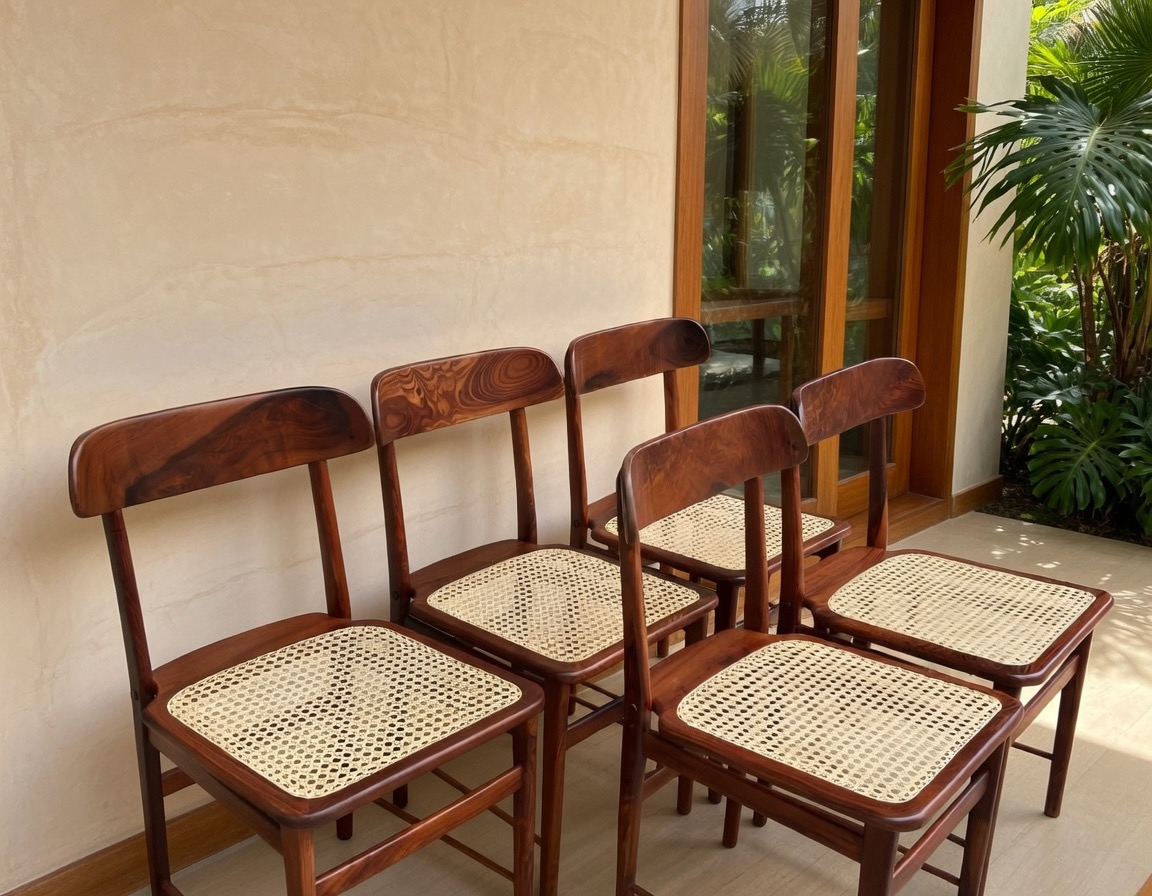 Cadeira Lúcio Costa de Sérgio Rodrigues com elegância estrutural em madeira