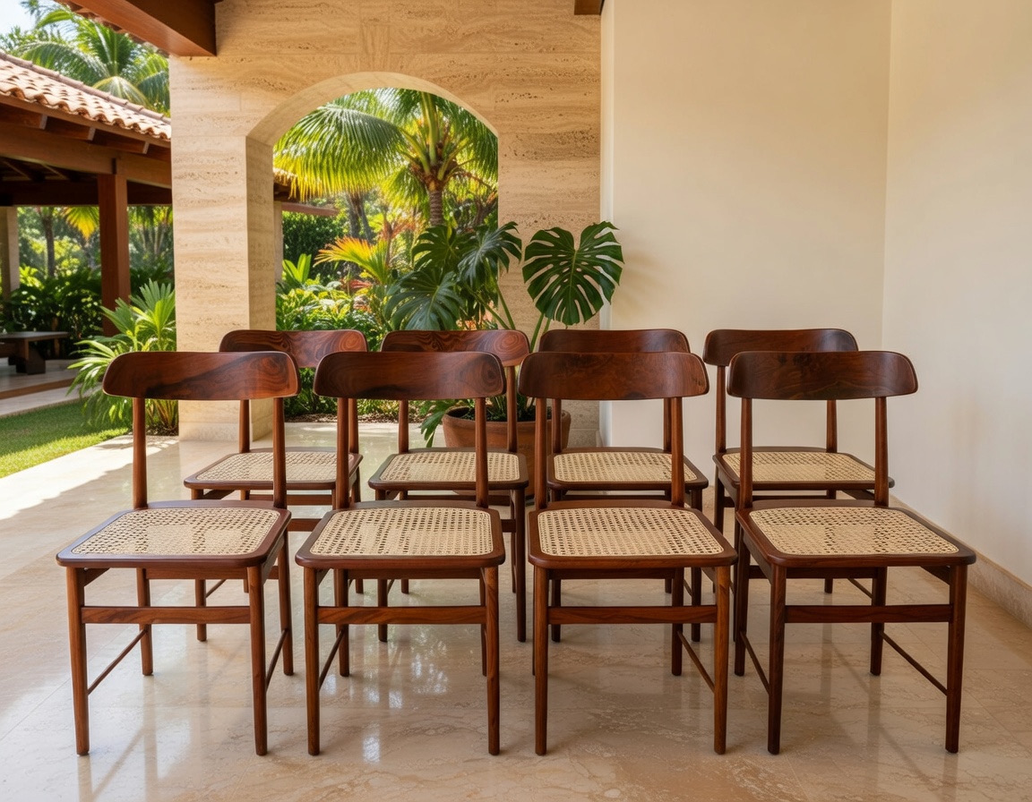 Cadeira Lúcio Costa de Sérgio Rodrigues em peça de design brasileiro refinado
